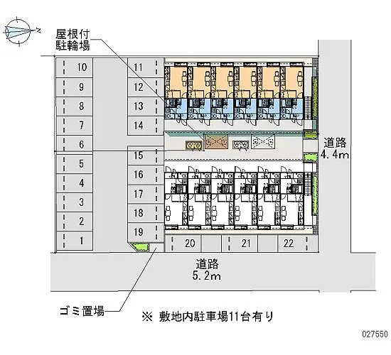 ★手数料０円★豊橋市大岩町　月極駐車場（LP）